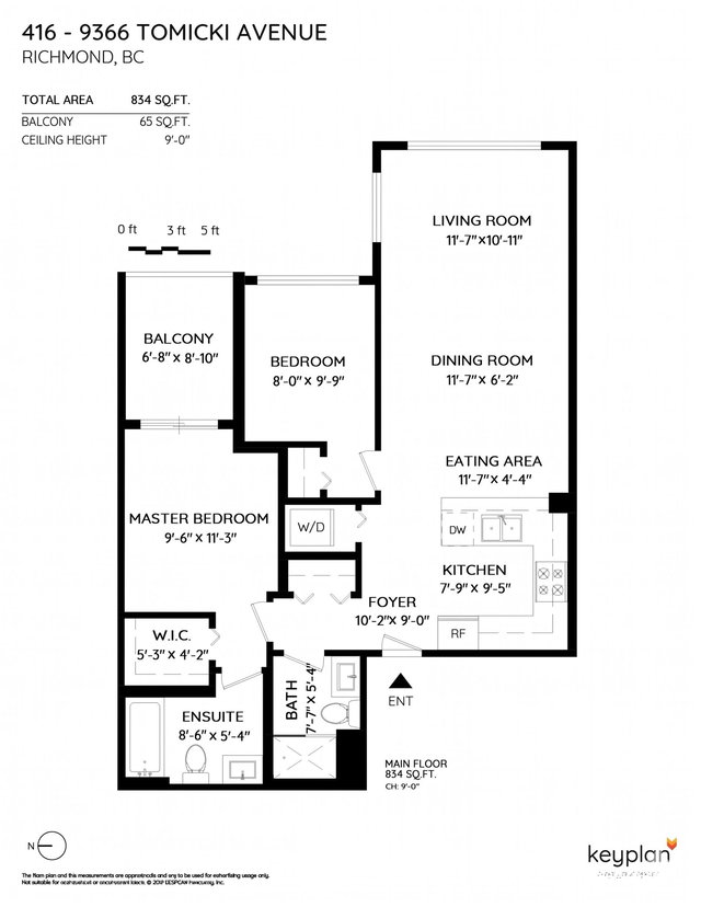 416 - 9366 Tomicki Avenue