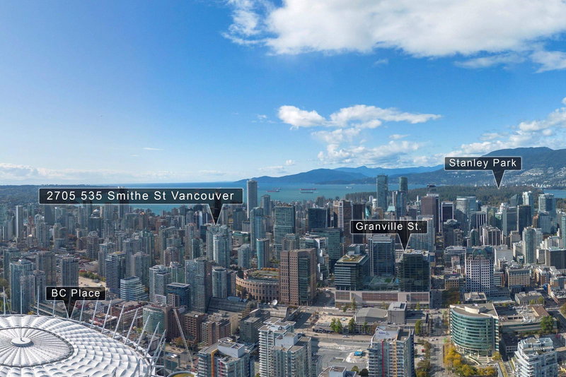 535 Smithe Street #2705, Vancouver, British Columbia