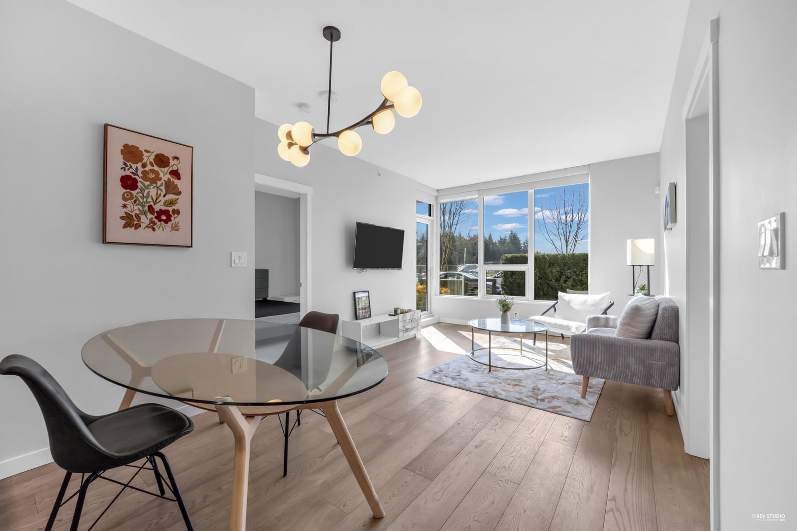 2 bedroom Apartment/Condo exterior view at 5687 Gray Avenue, University VW - 879 sq ft property built in 2018