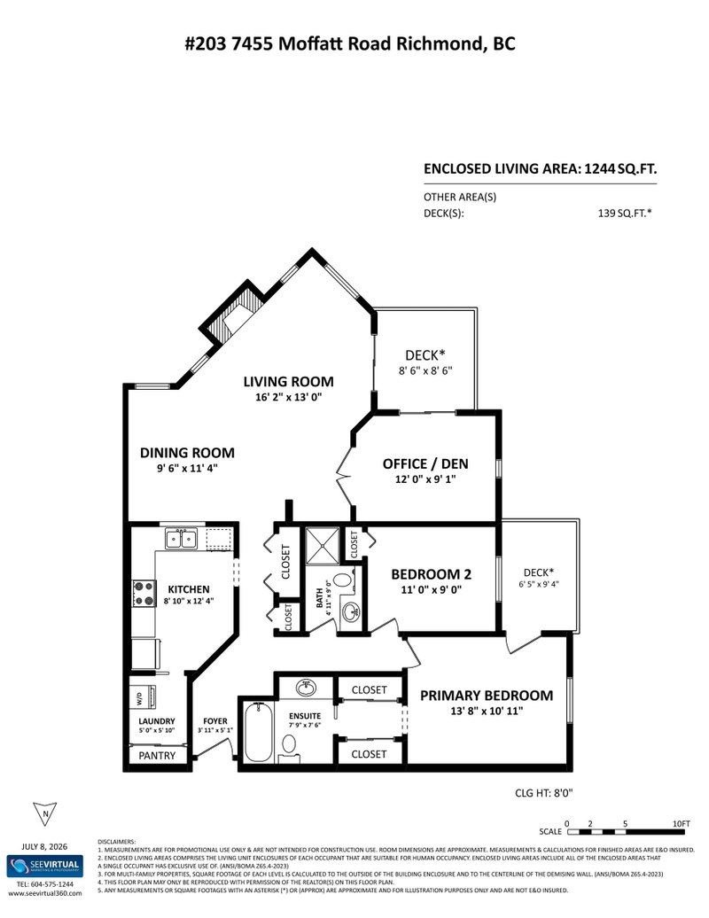 203 - 7455 Moffatt Road