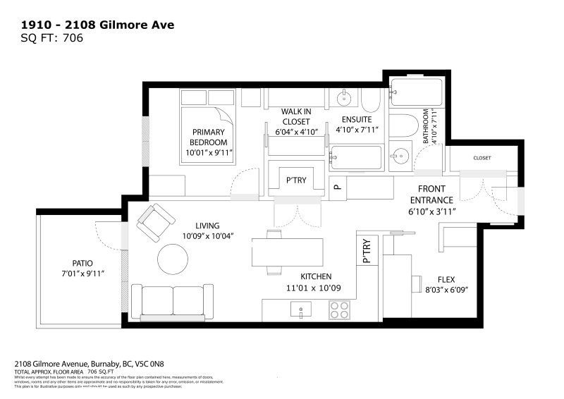 1910 - 2108 Gilmore Avenue