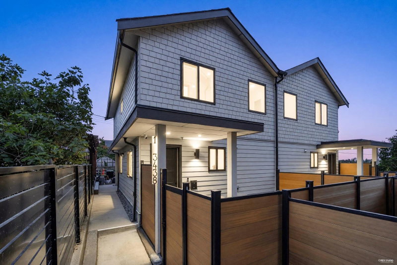 1 - 3438 Triumph Street