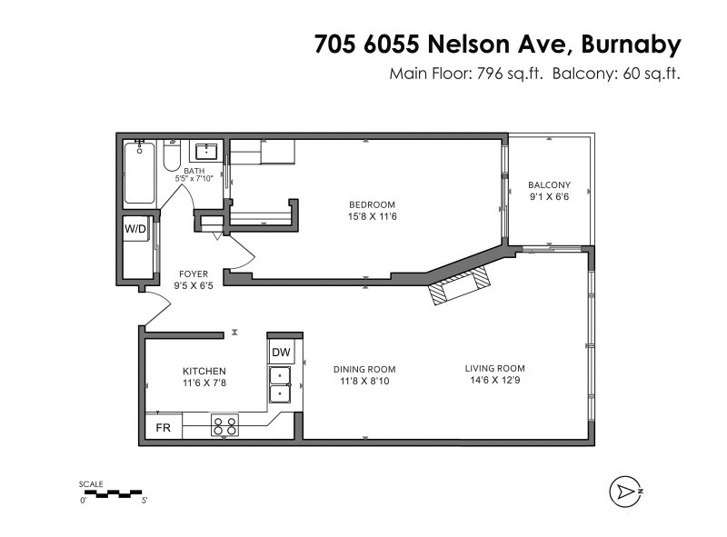 705 - 6055 Nelson Avenue