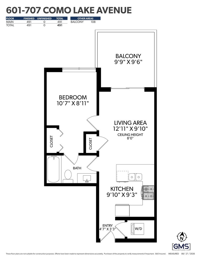 601 - 707 Como Lake Avenue
