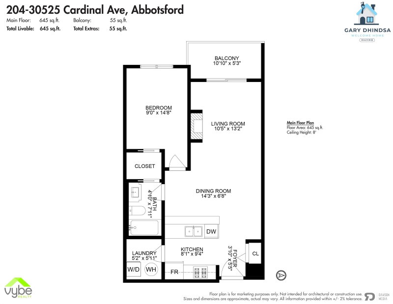 204 - 30525 Cardinal Avenue