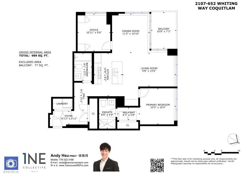2107 - 652 Whiting Way