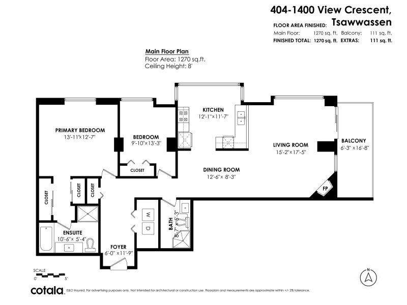 404 - 1400 View Crescent