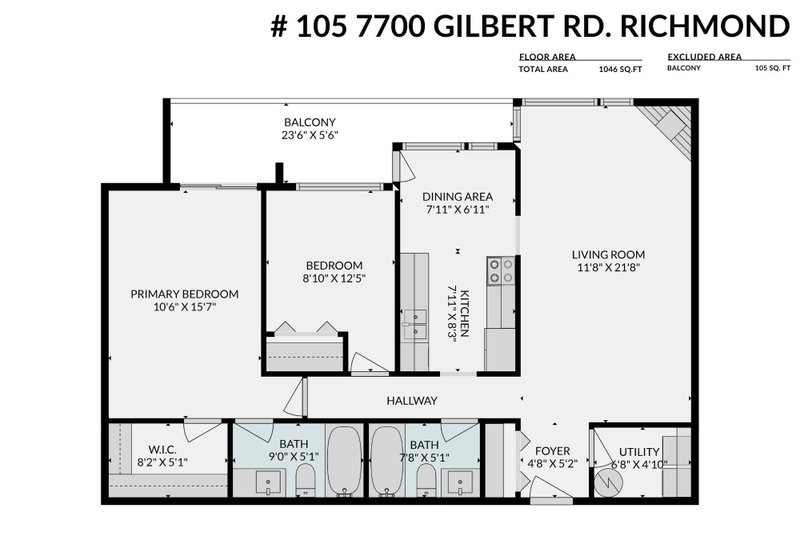 105 - 7700 Gilbert Road