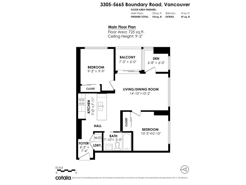 3305 - 5665 Boundary Road