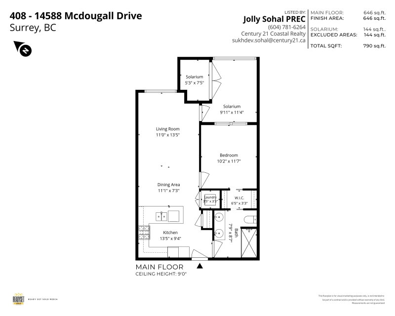 408 - 14588 Mcdougall Drive