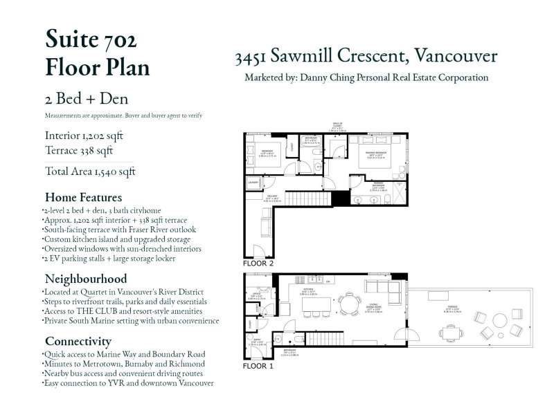 702 - 3451 Sawmill Crescent