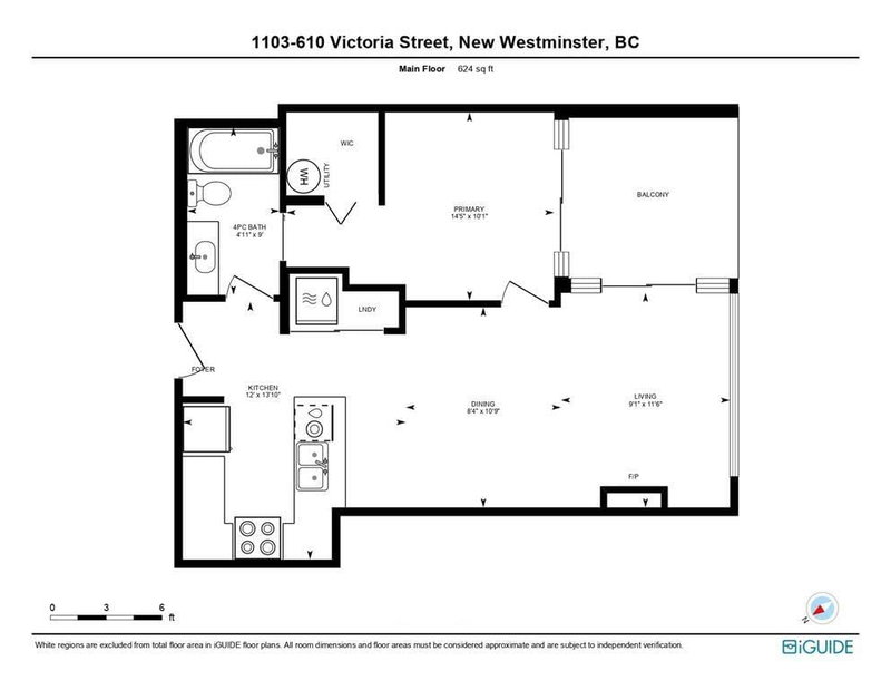 1203 - 610 Victoria Street