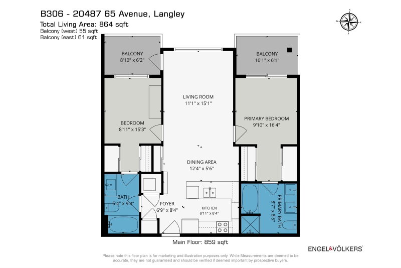 B306 - 20487 65 Avenue