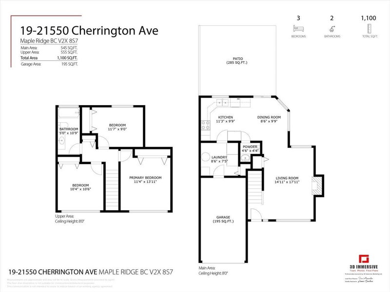 19 - 21550 Cherrington Avenue