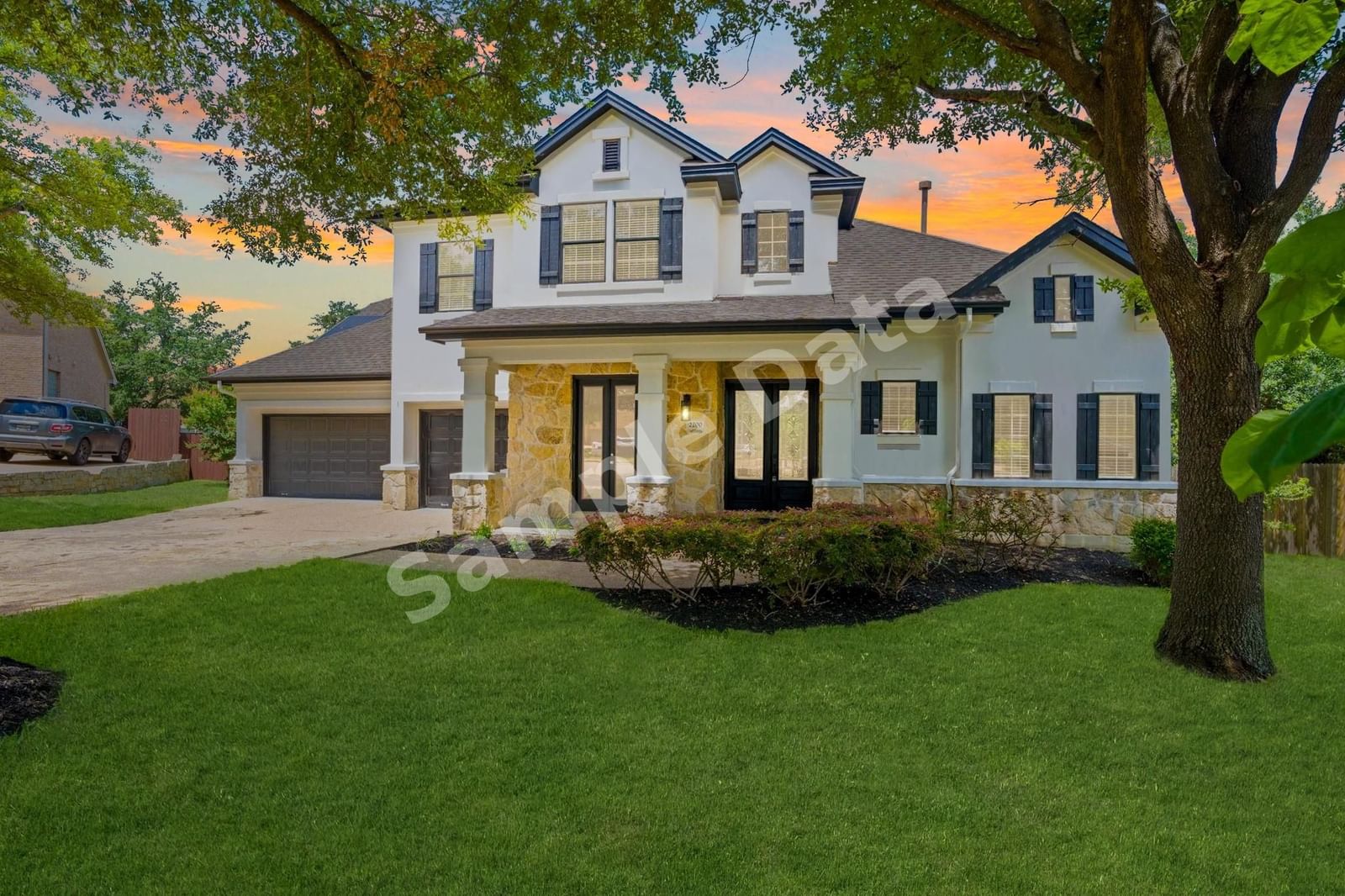 2200 Persimmon Ridge CT — exterior, monsoon light