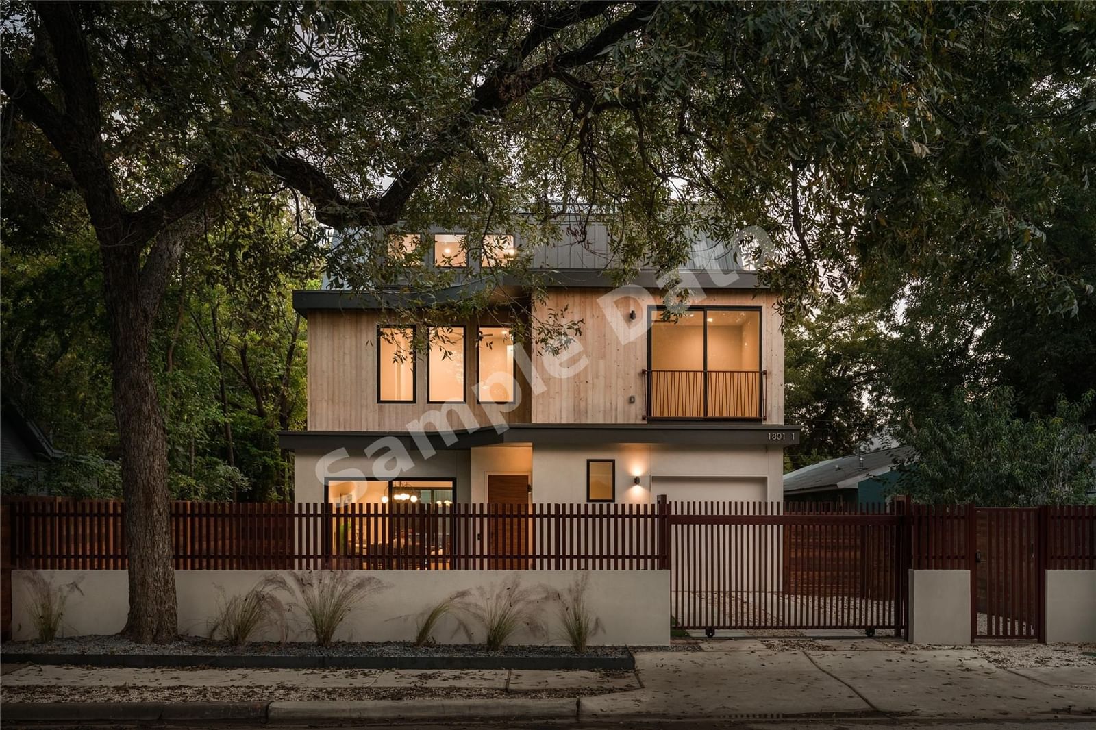 1801 Holly #1 — exterior, monsoon light