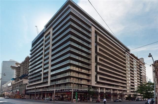 Spacious Fully Furnished Studio At Prime Downtown Location 'One City Hall'. Move-In Ready. Clear View With Large Balcony. Very Well Maintained, Clean & Bright. A Must See! Minutes Walk From Financial District, Uoft, Ryerson, Eaton Center, Bus Terminal, Subway Lines, PATH System, Street Car & Buses. 1 Parking Lot Is Available For An Extra. **EXTRAS** Fridge, Cooktop, Dishwasher, Microwave With Exhaust Fan, 2-In-1 Washer & Dryer. All Elfs, Exsiting Window Coverings, Existing Furniture.
