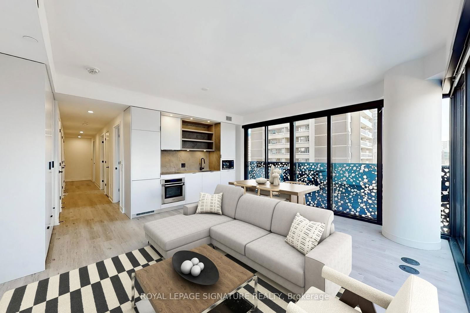 Grab your friends and Make it Yours! This Three Bedroom, 2 Bath unit is perfect for U of T or TMU students, or a family! Located in the brand-new 55 Charles condo near Bloor-Yonge Station, University of Toronto and TMU, this unit offers a spacious layout with plenty of storage, a large living room perfect for entertaining, and a beautiful south-facing view for great sunlight throughout the day. Enjoy top-notch building amenities, including a fitness studio, co-work and party rooms, an outdoorlounge with BBQs, and the stunning rooftop C-Lounge with skyline views. With a pet spa, yoga studio,guest suite, and more, this building has everything you need. Steps to the TTC, dining, and shopping, this is an unbeatable opportunity! **EXTRAS** Built In Fridge/ Freezer, Stove, Washer/Dryer, B/I Dishwasher, B/I Microwave W/Hood Fan.