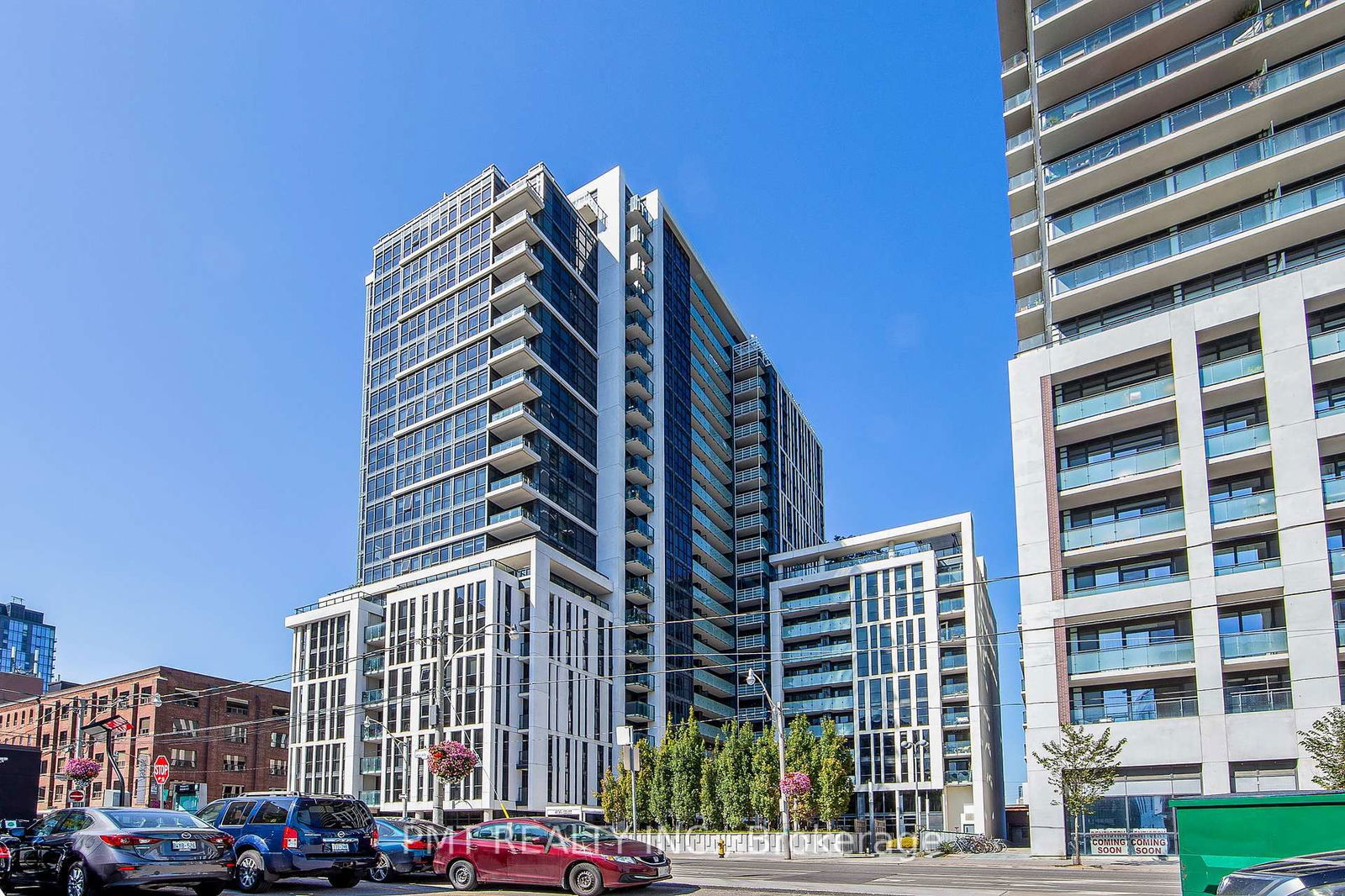 Welcome to The Ivory, a distinctive urban retreat where convenience meets contemporary living. This spacious 2-bedroom condo, is perfectly situated in a dynamic neighborhood just steps from St. Lawrence Market, the TTC, and the Eaton Centre. Skip the hassle of long elevator waits with this prime third-floor location, offering effortless access. Thoughtfully designed, the suite boasts two full bathrooms, including one with a luxurious soaker tub, and is adorned with sleek quartz finishes for a refined touch. Positioned on the quiet side of the building, the private west-facing balcony provides a peaceful escape with serene city views, while the bedroom offers a breathtaking sight of the CN Tower. Residents enjoy top-tier amenities, including 24-hour concierge service and a state-of-the-art fitness center, ensuring both comfort and convenience at your doorstep.