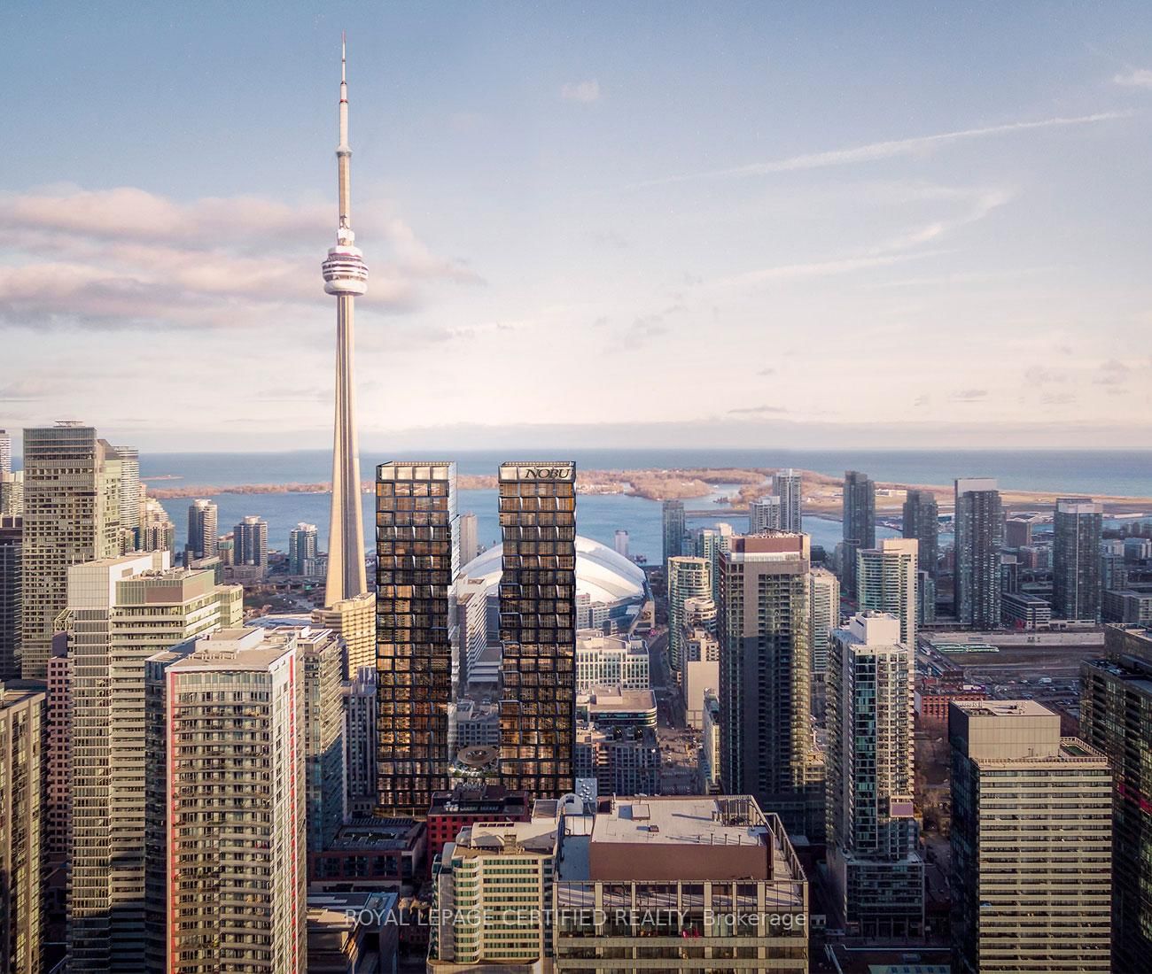 Brand New Nobu Hotel Residences! Never been lived in Stunning SW facing 3 bdrms+2 full washroomswith breathtaking unobstructed views of the CN tower, financial district, Air Canada center andlake. Floor to ceiling windows, 10ft smooth ceiling, individual thermostat, quartz countertop,quartz backsplash, Miele family size refrigerator/glass surface cooktop/built-inoven/dishwasher/concealed hood fan & microwave & more. Master bedroom with Ensuite and walk incloset. Essential services are just a minute's walk away and transit is convenient with the KingStreet Streetcar, St. Andrew Station and the Mercer Street PATH entrance close by. An incredibleselection of dining choices and the City Market for your grocery needs. Nobu hotel & restaurant isnow open!*EXTRAS* A luxury condominium building with all amenities (20,000sqft) including: PrivateDining Room with Chef's Table/ Screening Room/Barbecue and Prep Deck/Sauna and Steam Room/ConferenceCentre/Massage Room/Games Room/Fitness Area
