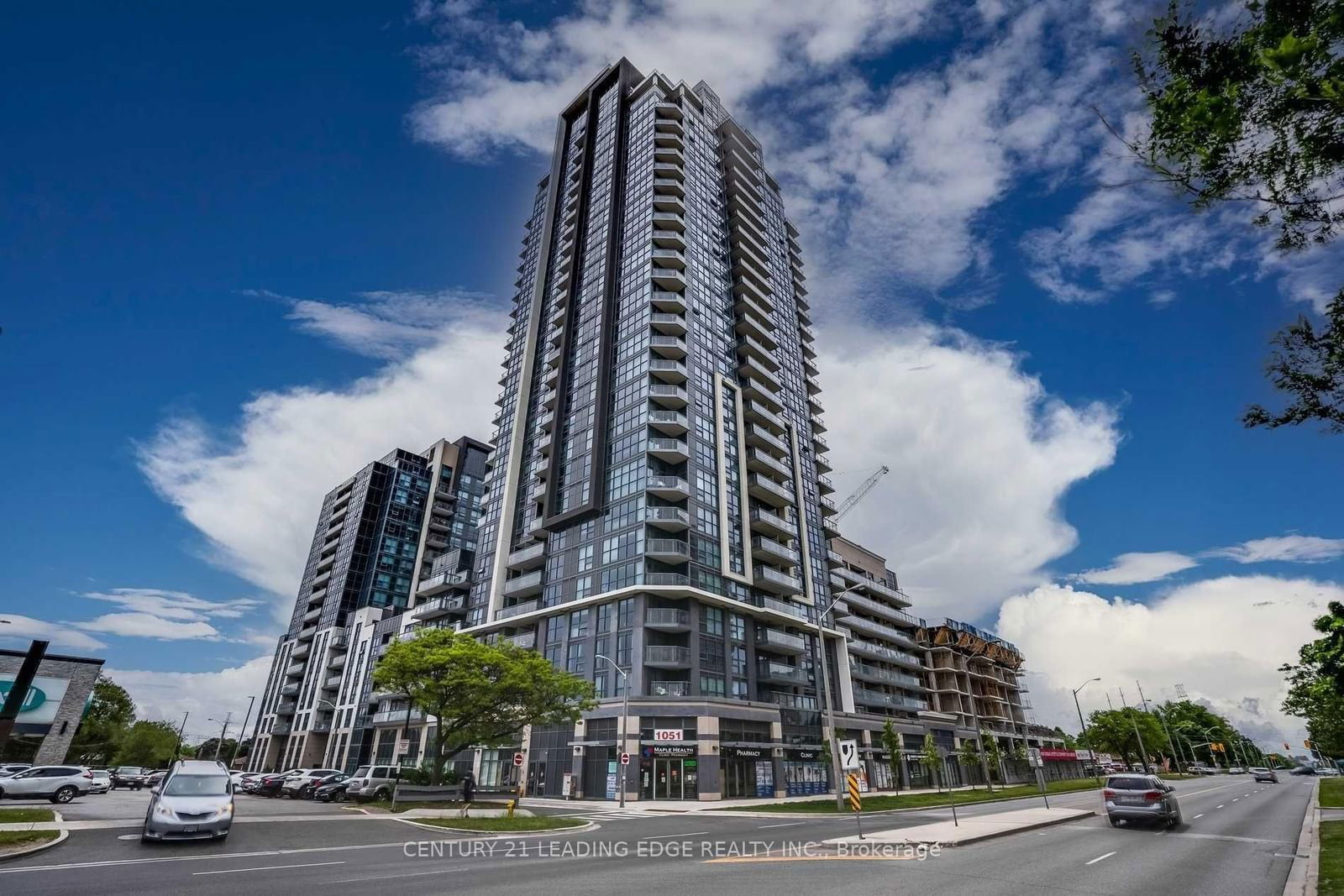 Beautiful, Modern Sun Filled Open Concept Condo. 1 Bedroom, 1 Bath, Condo Unit with Living and Dining Combined. Comes with a Locker. The Kitchen Boasts Granite Counter Tops, a Built in Microwave Range and Ample Storage. The combined Living and Dining have Floor to Ceiling Windows and a Walk Out to the Large Balcony where You will Enjoy a Clear Unobstructed View. The Bedroom is Complete with an Oversized Large Wall to Wall closet. Enjoy Additional Outdoor Living Space with the Huge North facing Balcony that is approximately 17
