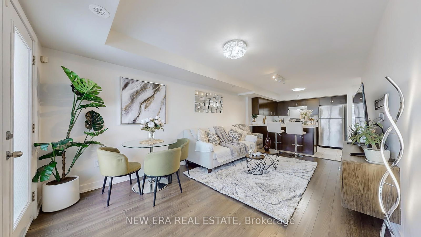 Welcome to this upgraded, bright, and modern two-bedroom townhome built by Lindvest in 2019. Located in The Brownstones at Weston, this stylish home is perfect for young families, first- time buyers, or investors seeking a blend of space, comfort, and affordability. The open-concept main floor is filled with natural light, seamlessly flowing into a beautifully upgraded kitchen and a cozy nook, perfect for entertaining family and guests. Thoughtfully designed with a functional layout and premium owner upgrades, this home is nestled in a vibrant and lively community. upgrades include: -Quartz countertops in the kitchen with a double sink and matching backsplash -Upgraded quartz countertops in the bathroom -LED lighting throughout -Additional conveniences include underground parking and a storage locker. The unit is surrounded by green spaces, playgrounds, trails, and essential amenities such as medical and community centers. Conveniently located near shopping, dining options along Weston Road and Sheppard Avenue, and top-rated schools. Unbeatable location: -Quick access to TTC transit, bus stops, highways 401 & 400, and Pearson Airport -Easy connectivity to downtown Toronto -Steps from Joseph Bannon Park, featuring a splash pad, playground, mini soccer field, and ice rink perfect for family outings One Parking and Locker Included! Don't miss out on this incredible opportunity!