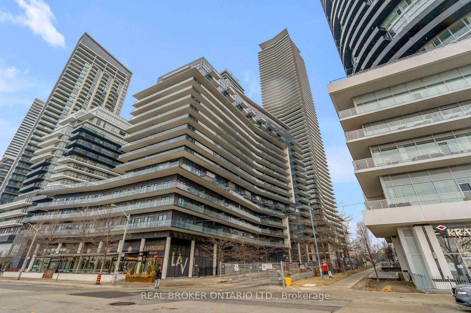 Welcome to The Cove at Waterways, where urban sophistication meets nature's tranquillity. This stunning 2-bedroom + den, 2-bathroom suite offers 785 sq. ft. of beautifully designed living space, enhanced by floor-to-ceiling windows that flood the home with natural light. Step onto the spacious balcony to enjoy breathtaking views of the Toronto skyline and Lake Ontario. The modern interior features upgraded flooring throughout, a gourmet kitchen with stainless steel appliances, an upgraded exhaust fan, and a built-in dishwasher, as well as a convenient split-bedroom design for privacy and functionality.  Located just steps from parks, beaches, cycling trails, a dog park, and a yacht club, this home offers the perfect balance of city convenience and outdoor adventure. Commuters will love the easy access to downtown Toronto, QEW/Gardiner, Costco, SmartCentres, and IKEA.  Enjoy world-class amenities including a state-of-the-art fitness center, an elegant party room, guest suites, a landscaped courtyard with a BBQ area, and visitor parking. This unit also includes 1 parking space and 1 locker.  Don't miss this opportunity to own a hidden paradise in the city schedule your private showing today!