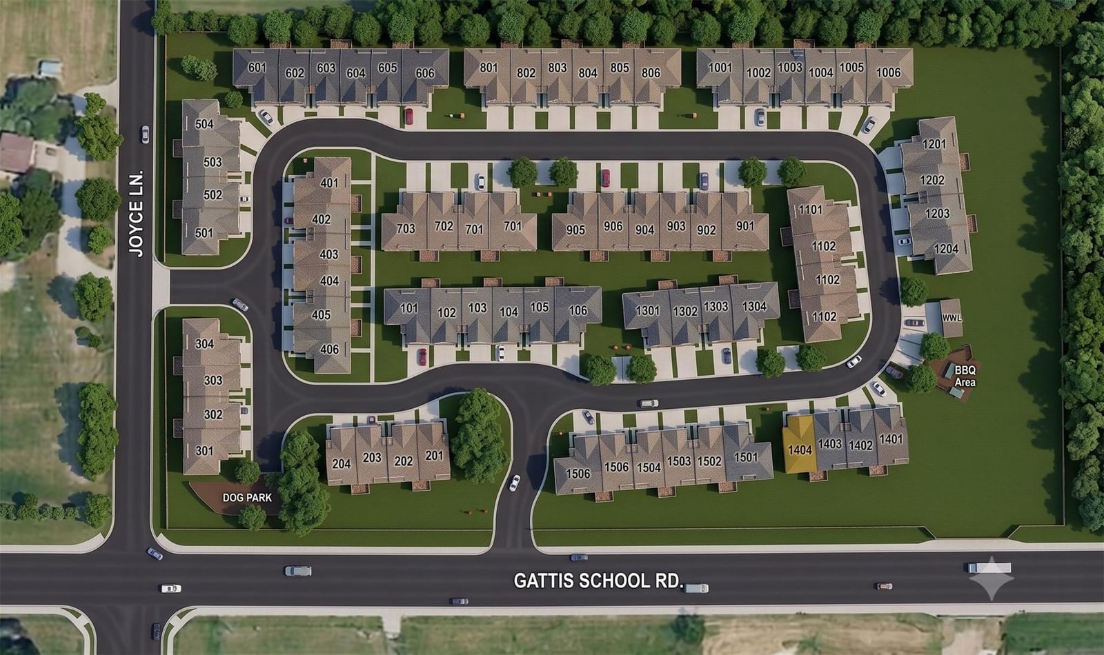 2600 Gattis School - A RD #301-1006 - Photo 1