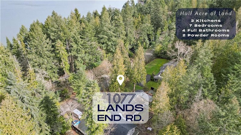 1077 Lands End Rd, North Saanich, British Columbia (MLS 955347)